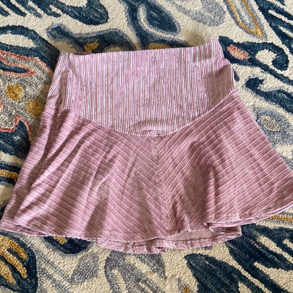 Free‎ people pink corduroy skirt, NWT, L